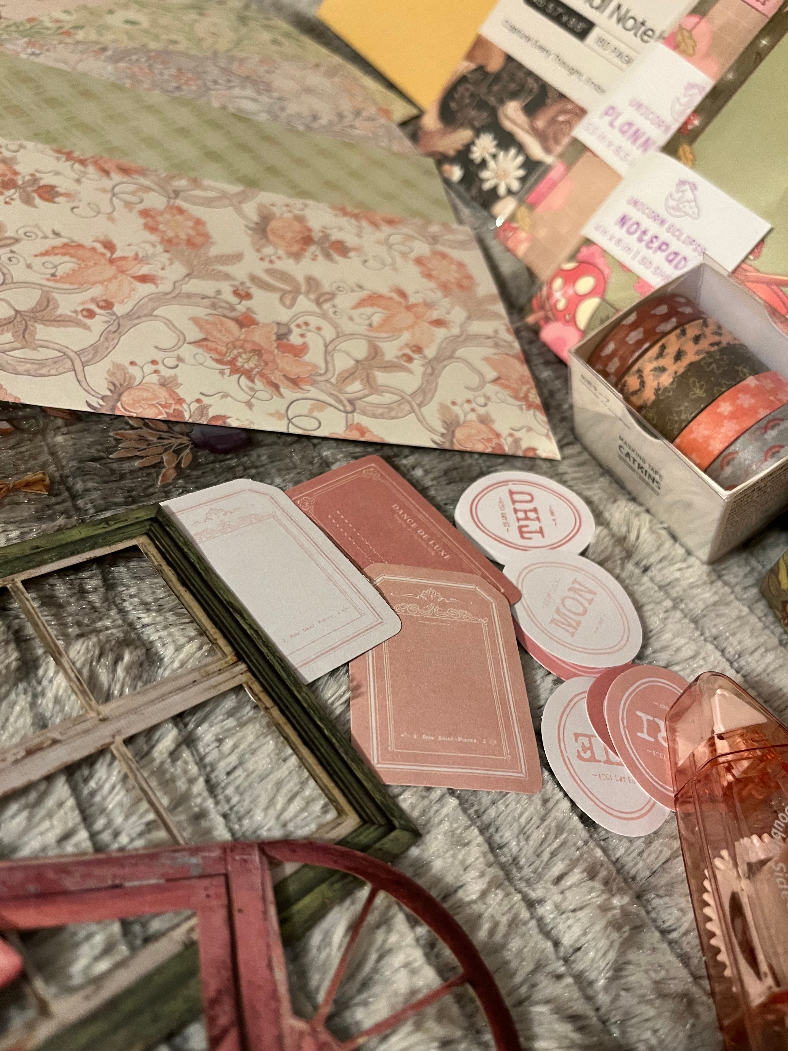 Cozy Cottage Scrapbook and Stationery bundle