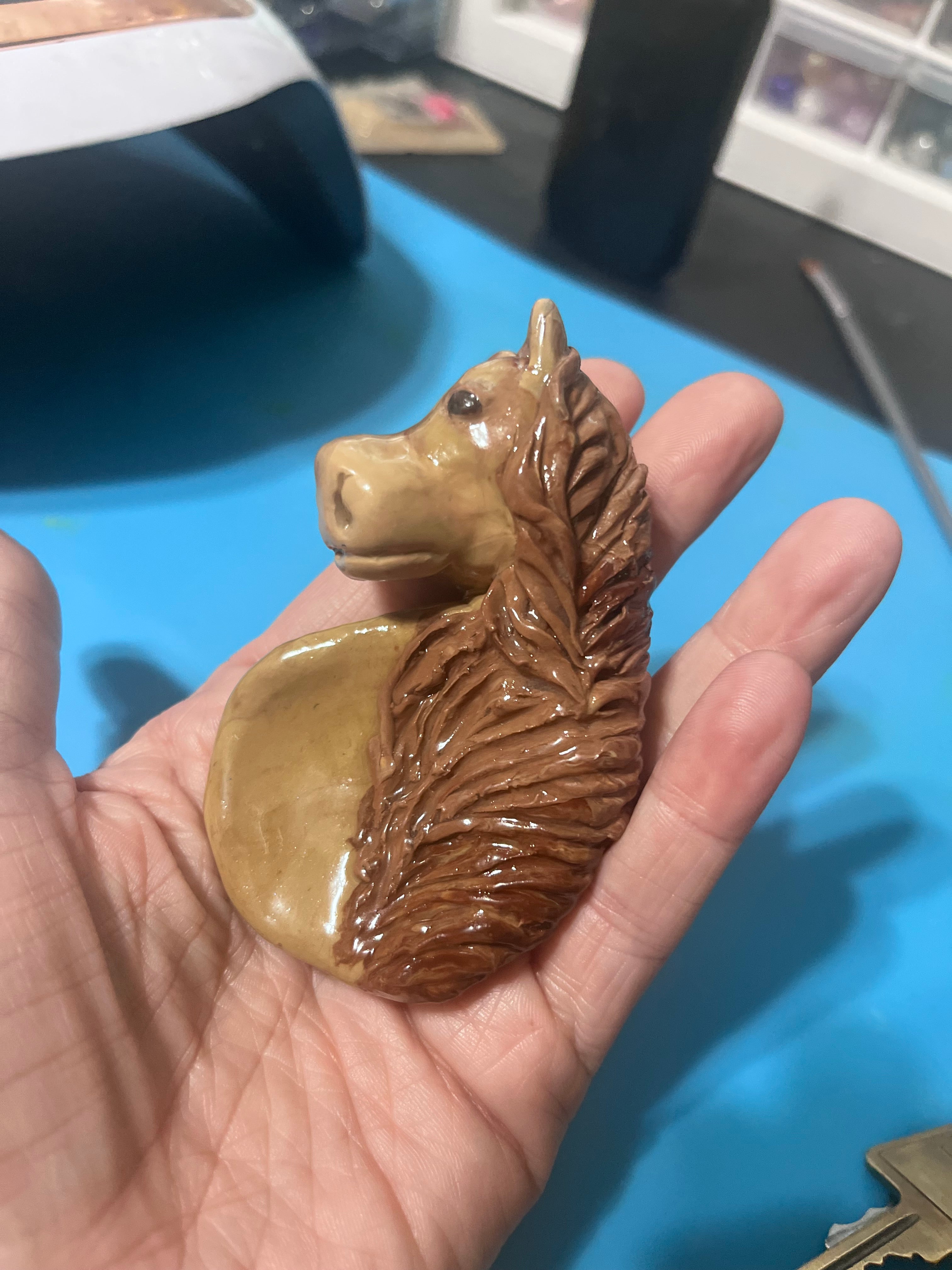 Horse worry stone