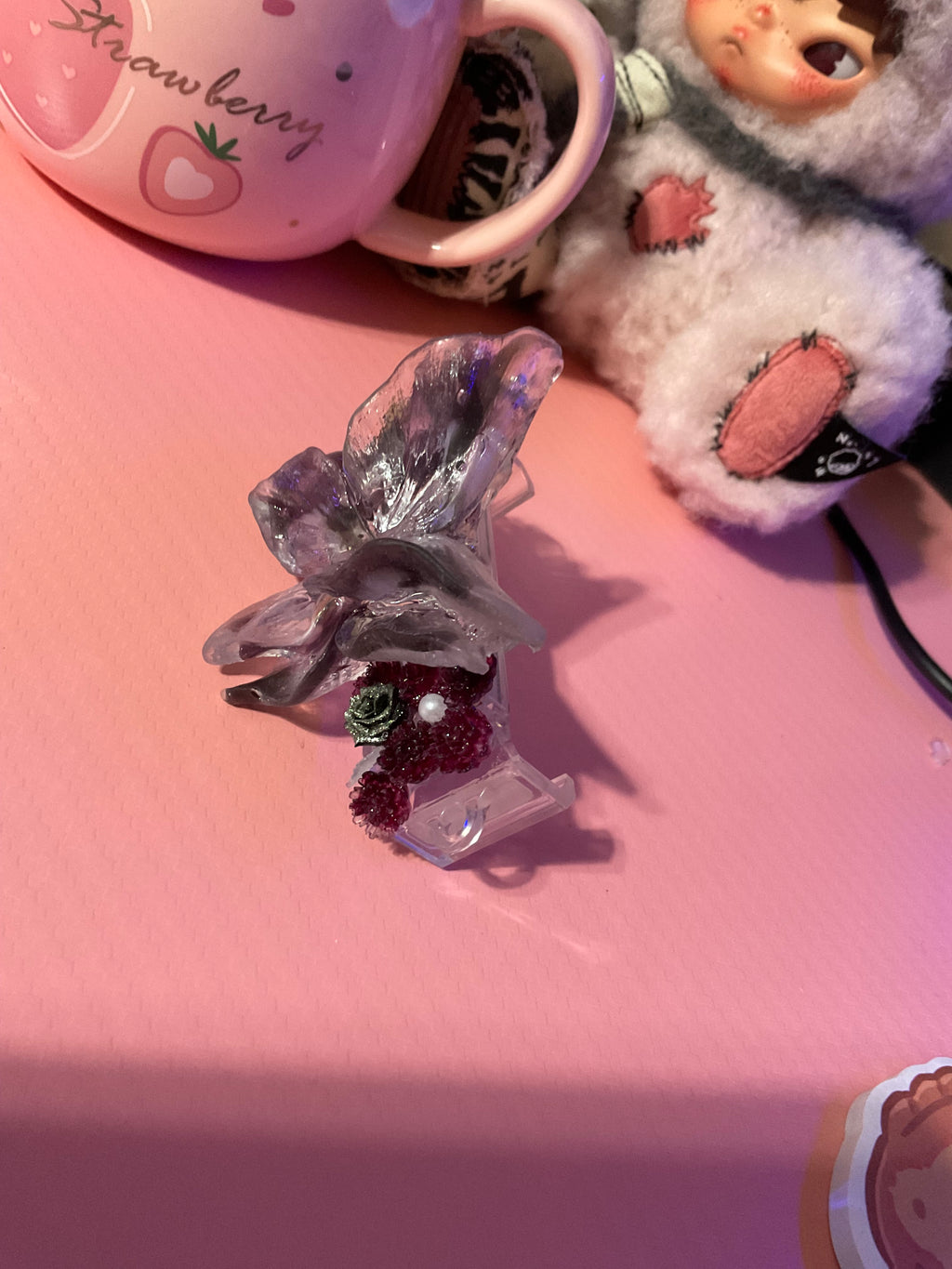 Custom made phone clip