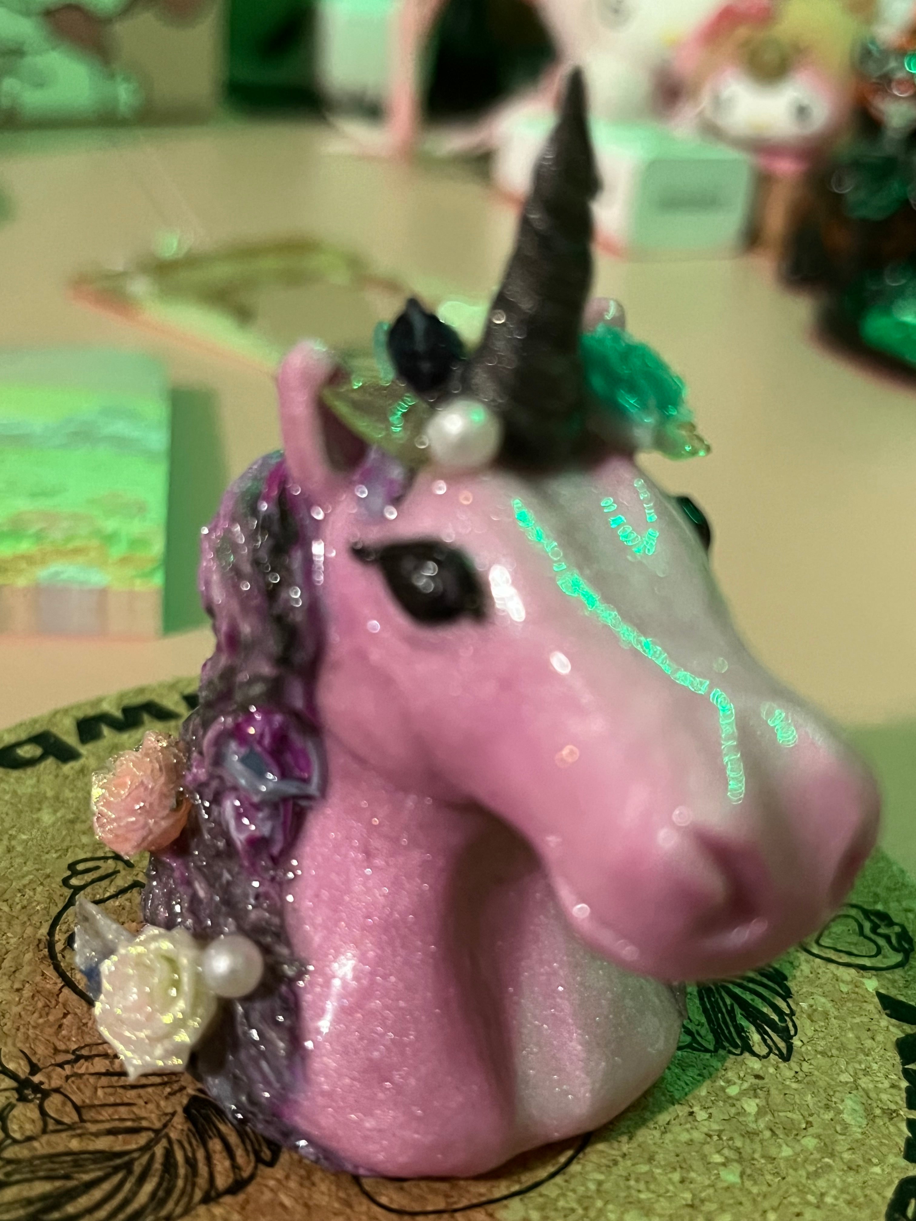 3 in clay figure