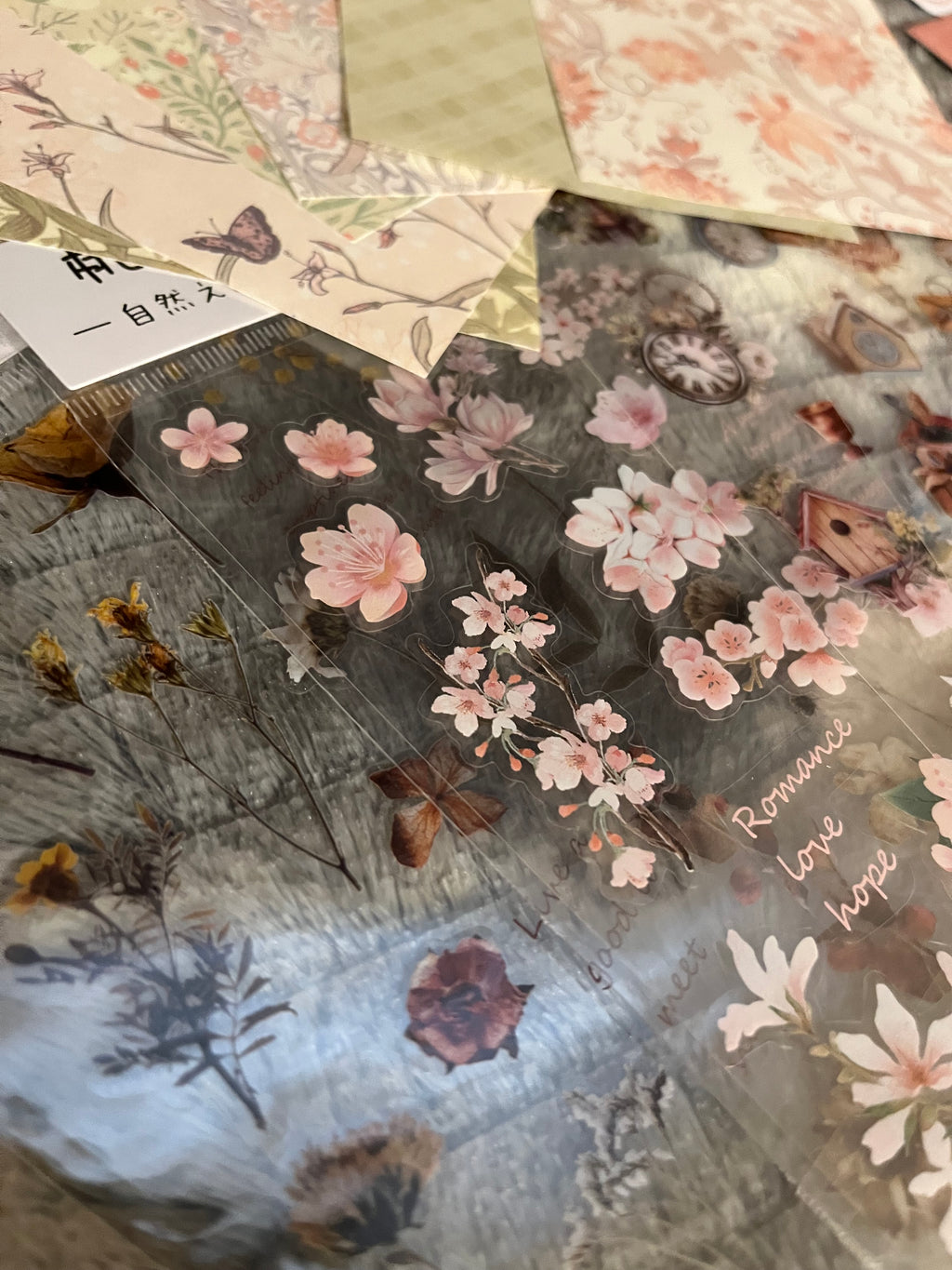 Cozy Cottage Scrapbook and Stationery bundle