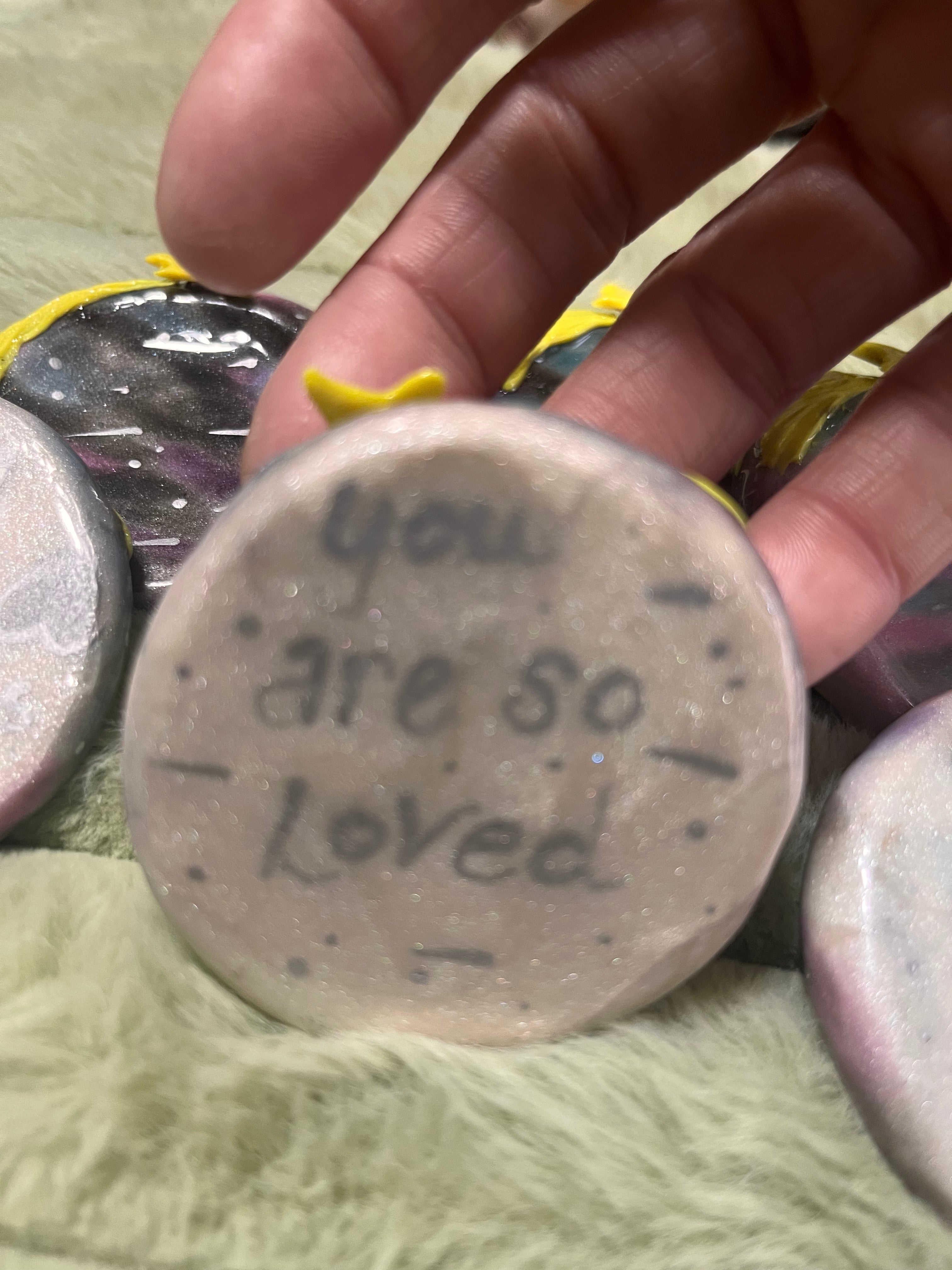 Ashley’s shooting star worry fidget stone