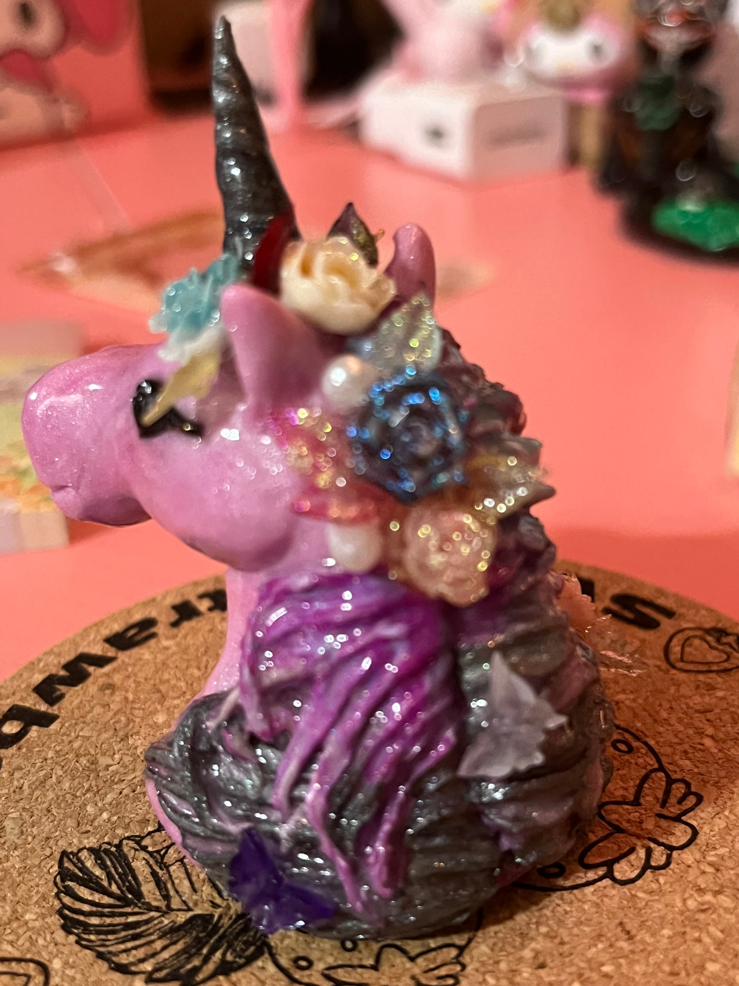 3 in clay figure