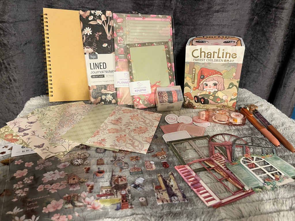 Cozy Cottage Scrapbook and Stationery bundle