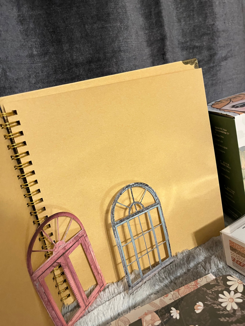 Cozy Cottage Scrapbook and Stationery bundle