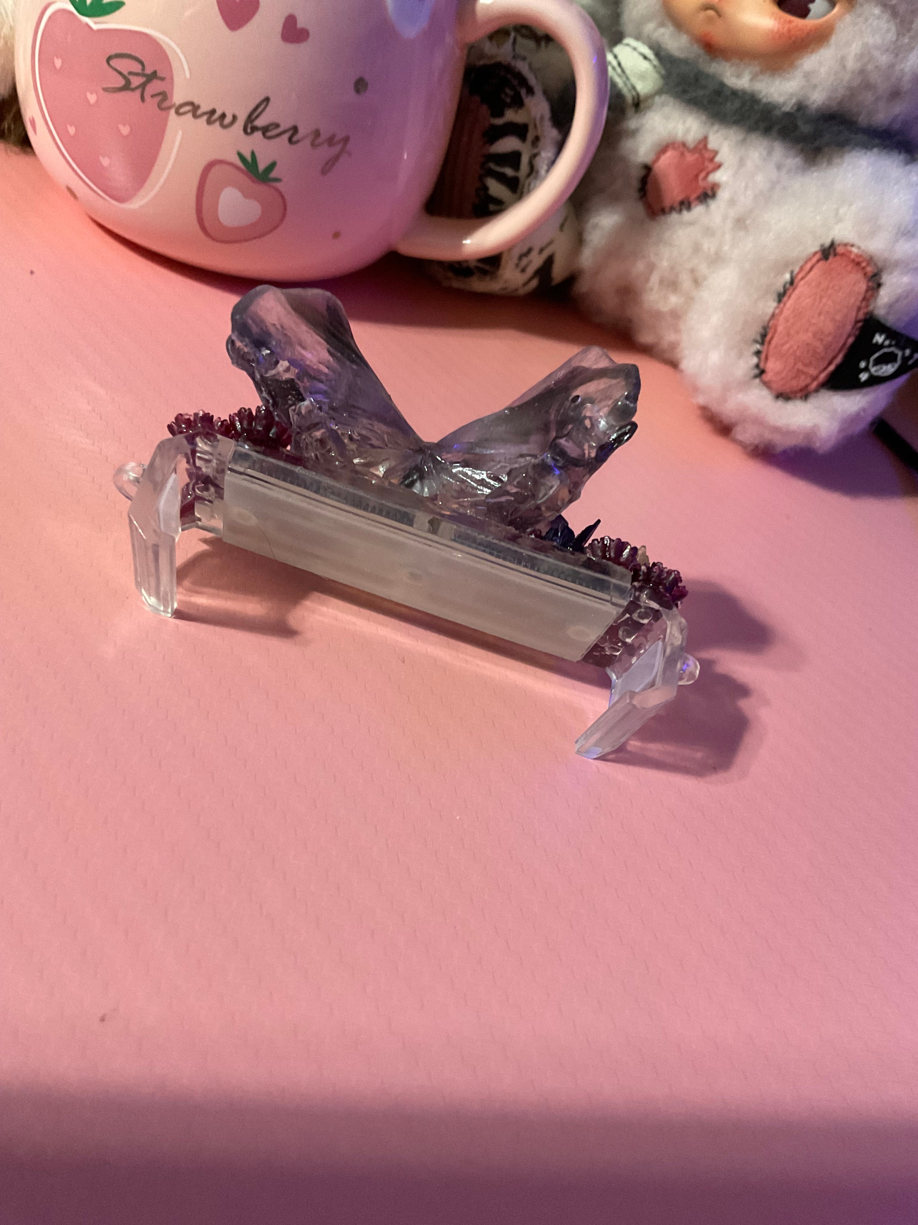 Custom made phone clip