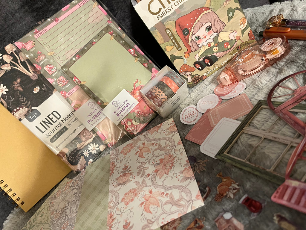 Cozy Cottage Scrapbook and Stationery bundle