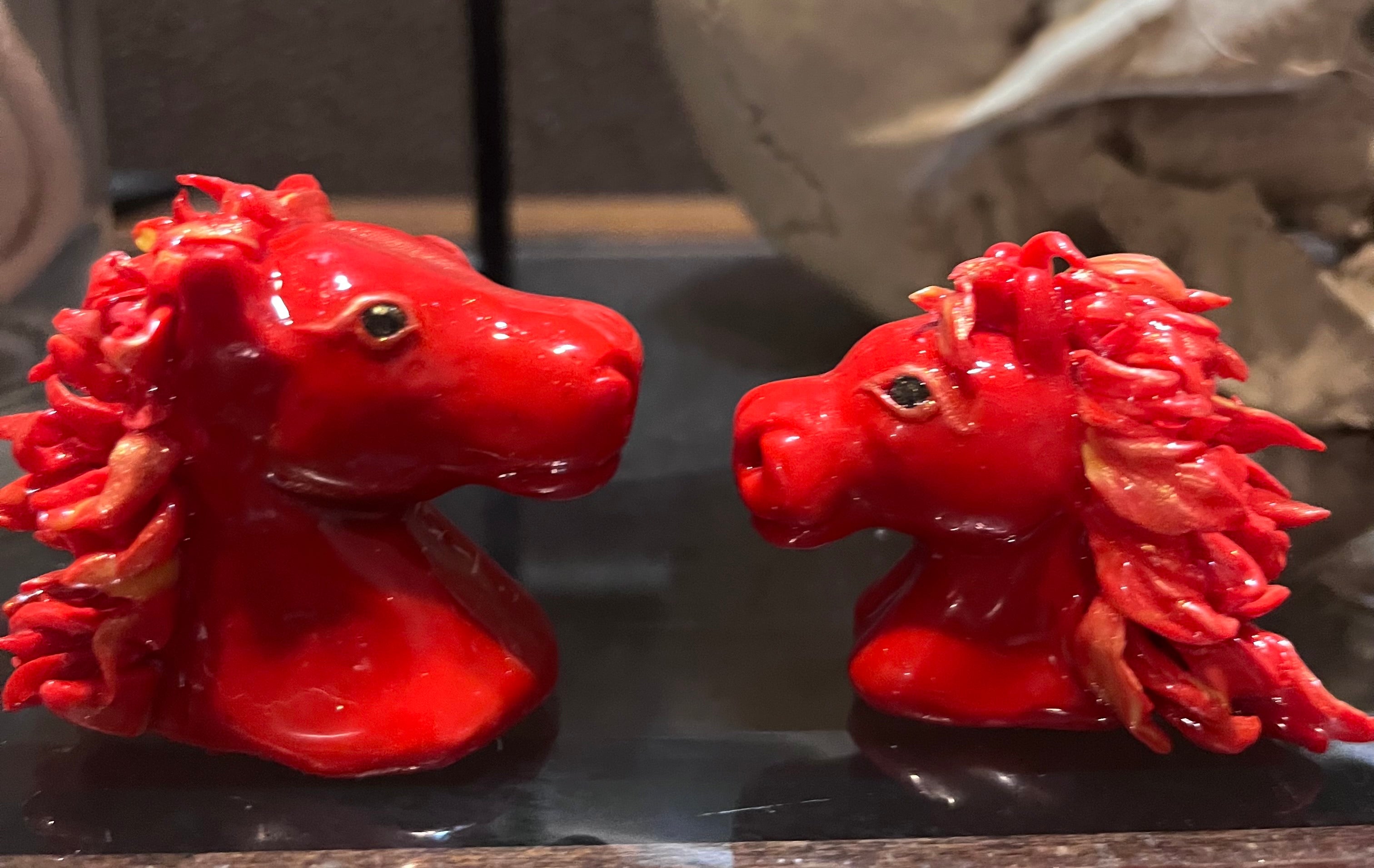 The Year of the Fire Horse head figure
