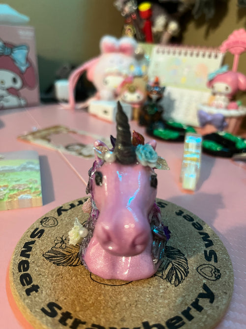 3 in clay figure