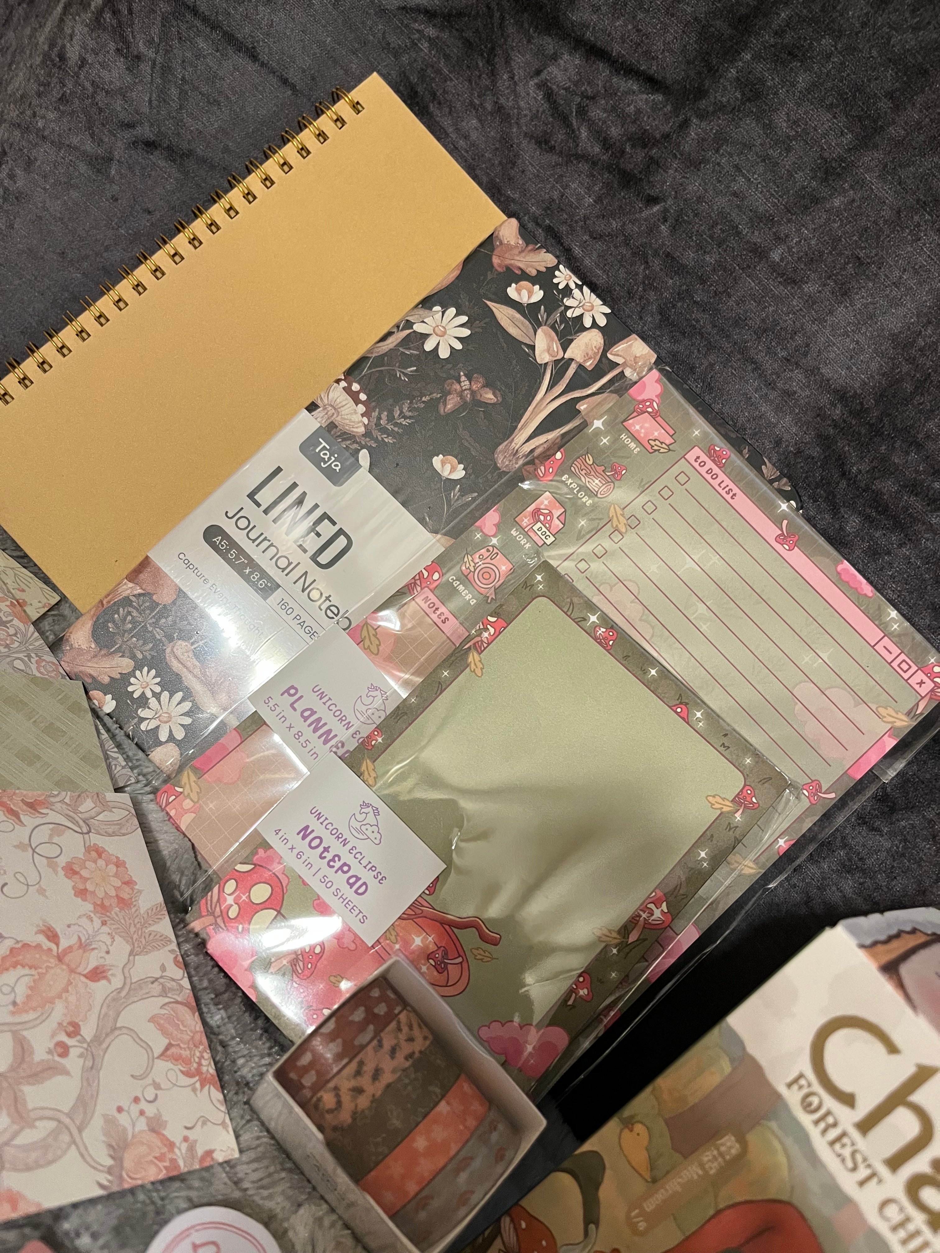 Cozy Cottage Scrapbook and Stationery bundle