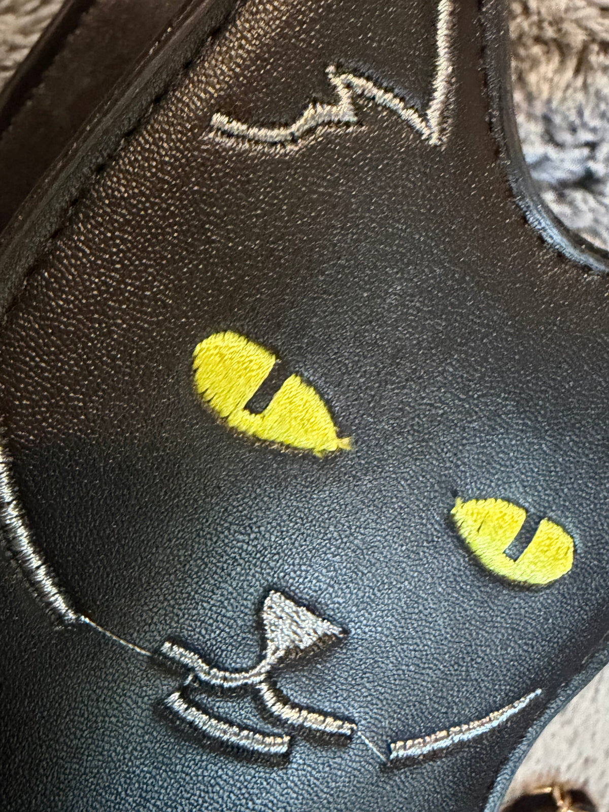 🖤🐈‍⬛ Midnight Kitty Embroidered Crossbody Bag 🐈‍⬛🖤