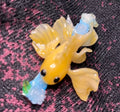 Yellow Koi Fish Hair clip
