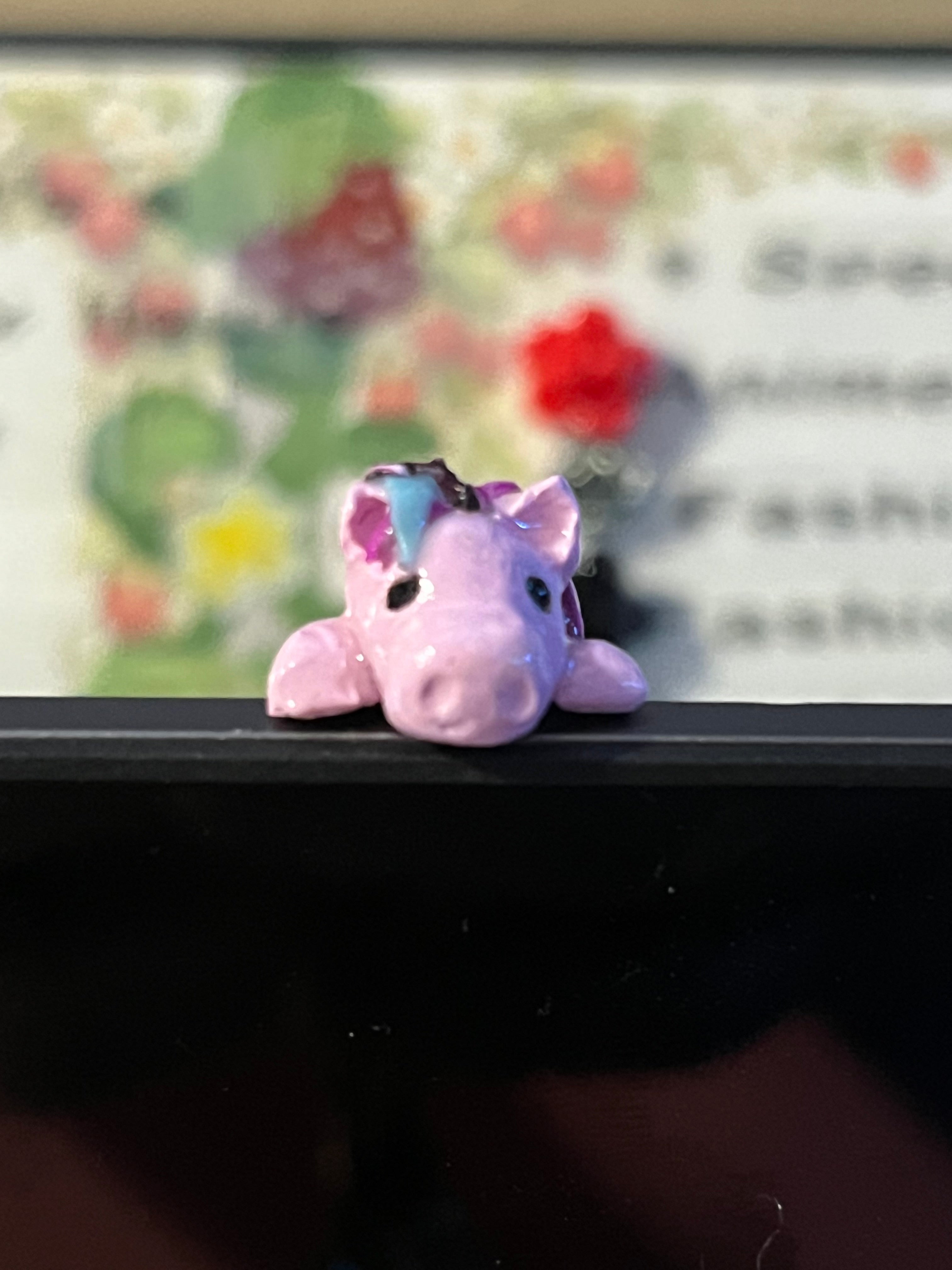 Unicorn bundle with hand painted tote and handcrafted figures