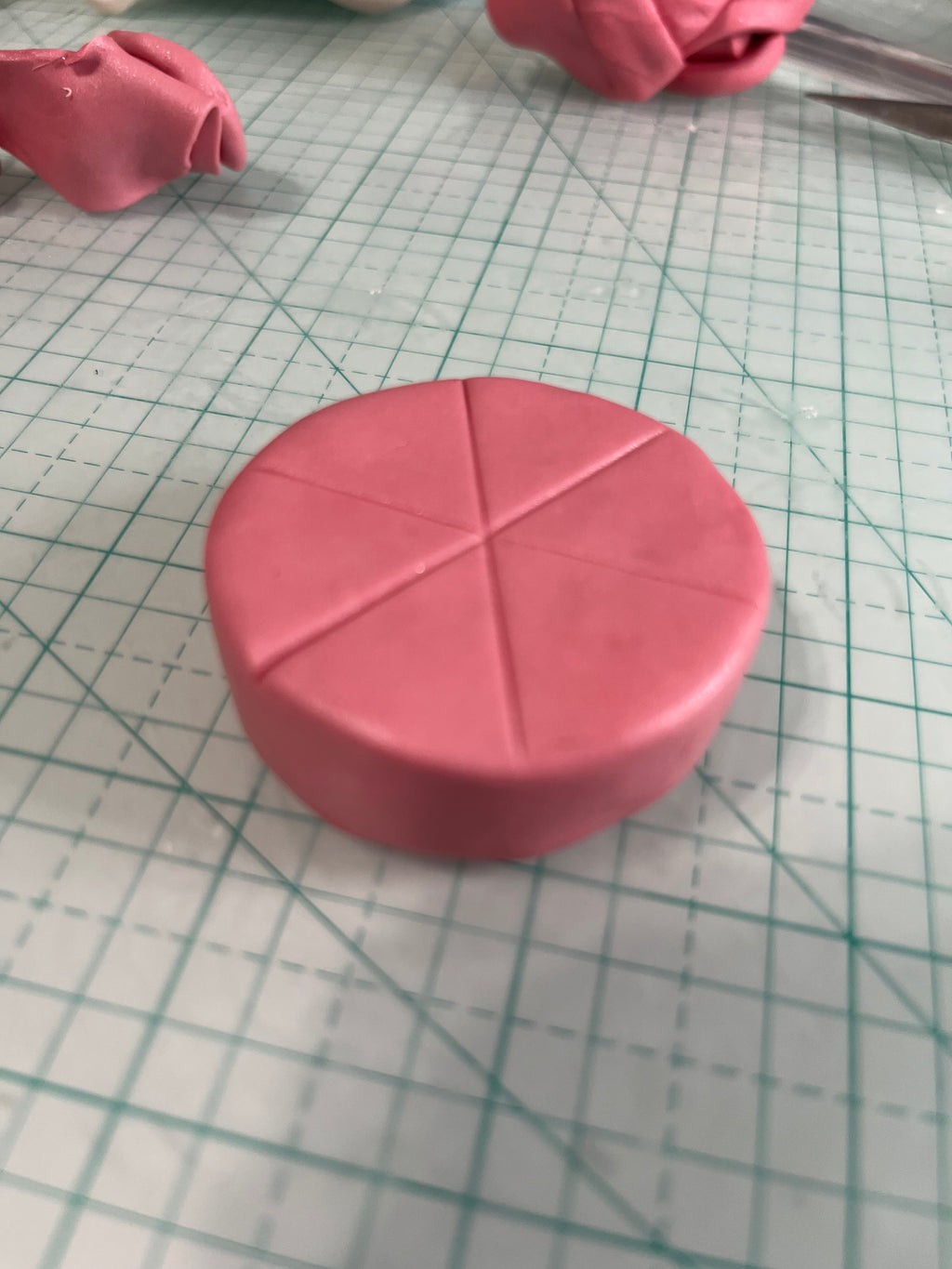 Clay Cake Key Charm