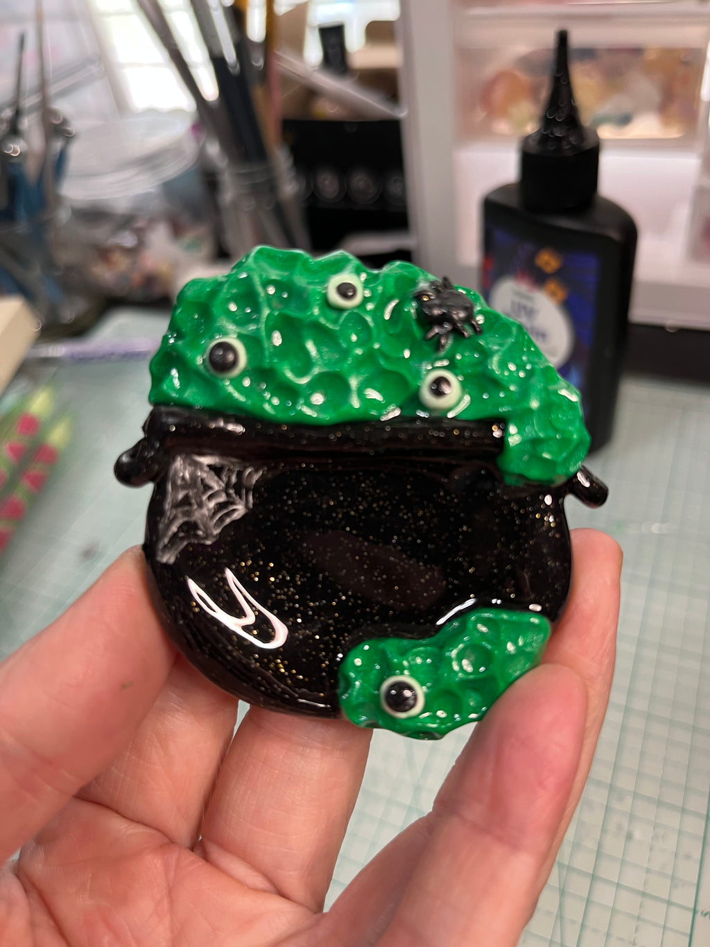 Cauldron Worry Stone