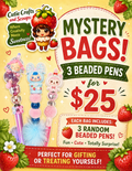 Surprise bag of 3 pens