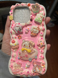 Custom pink phone case for 16 pro max