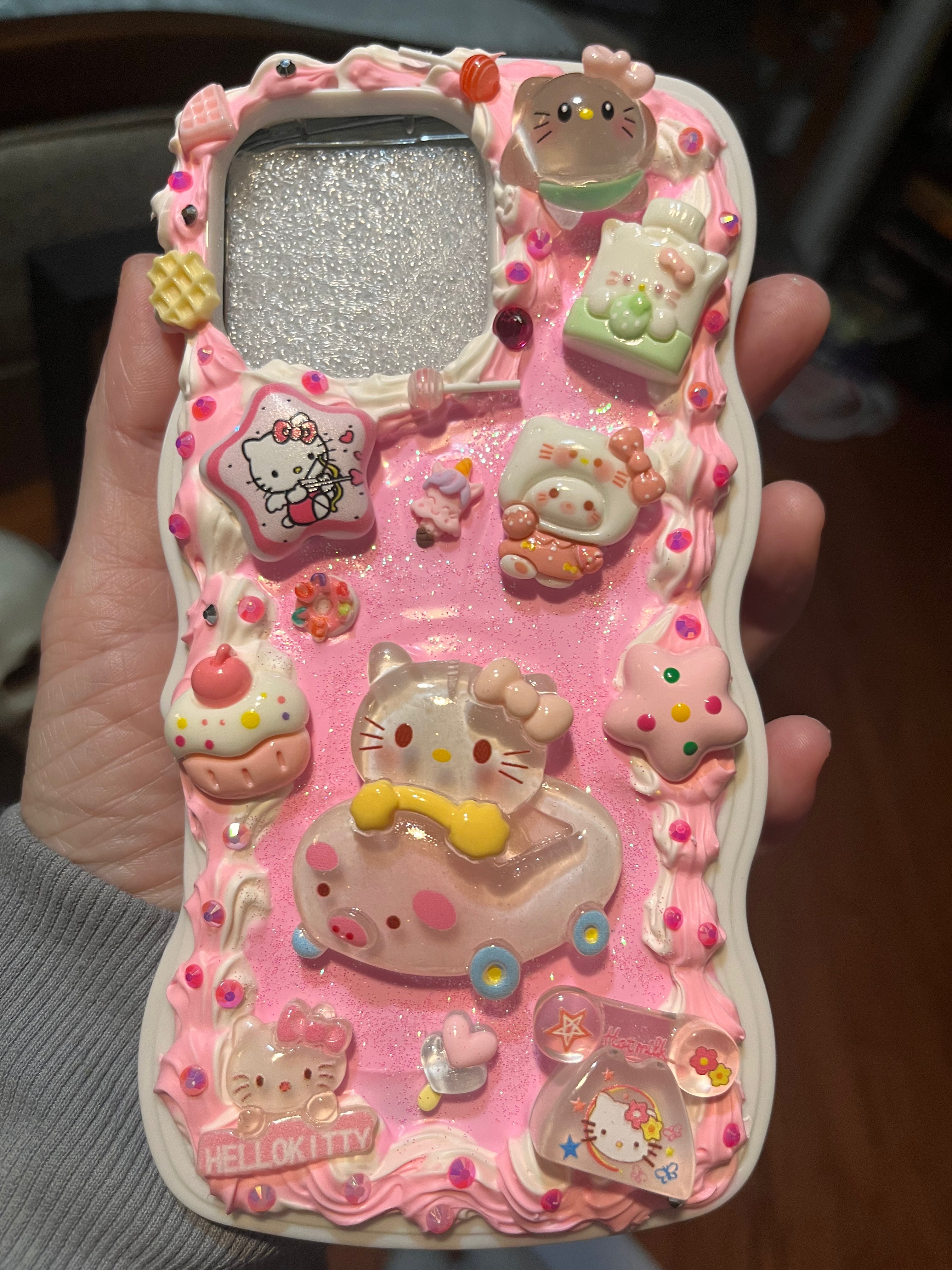 Custom pink phone case for 16 pro max