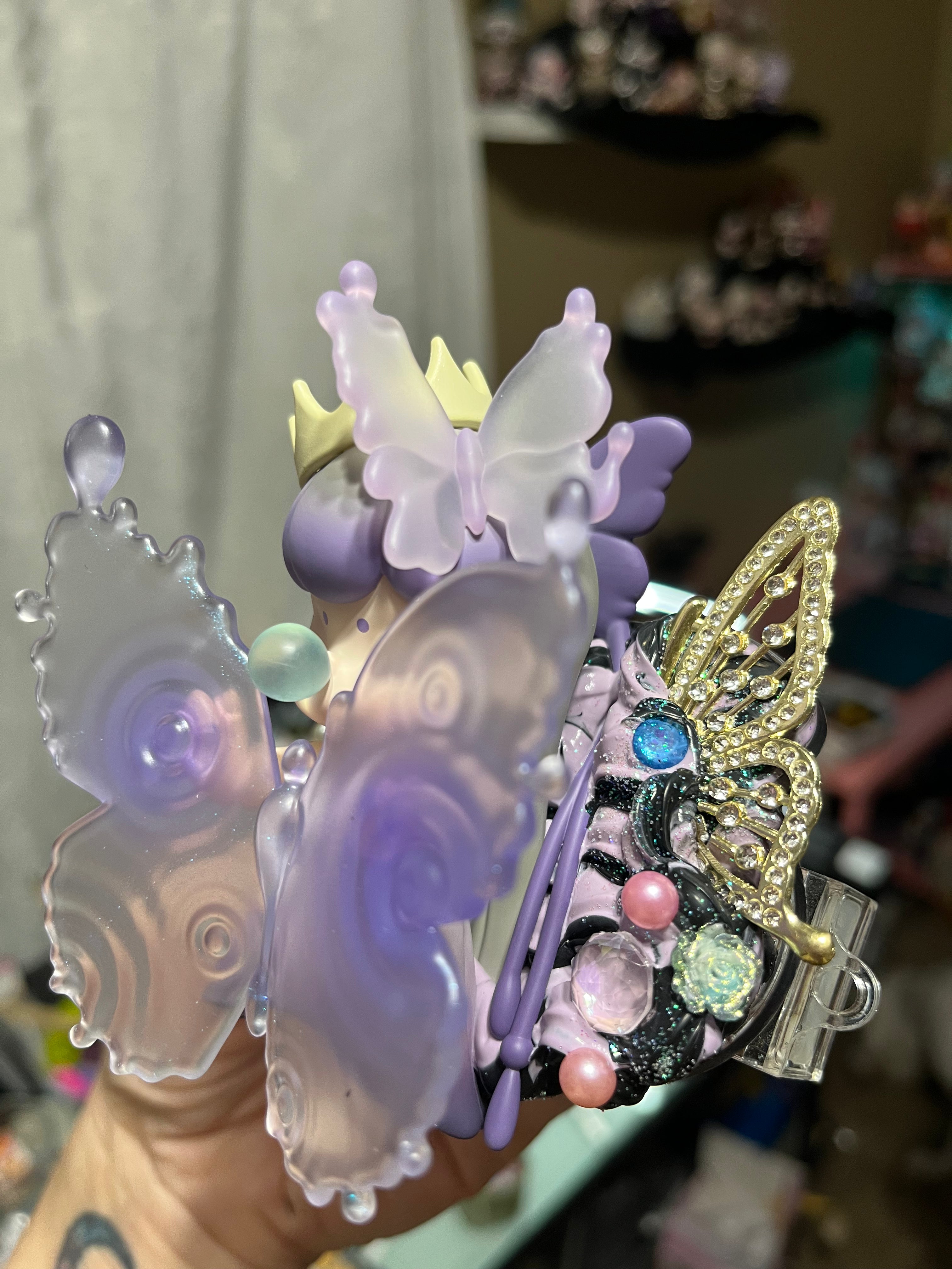 3D Fairy Girl Phone Clip and phone chain