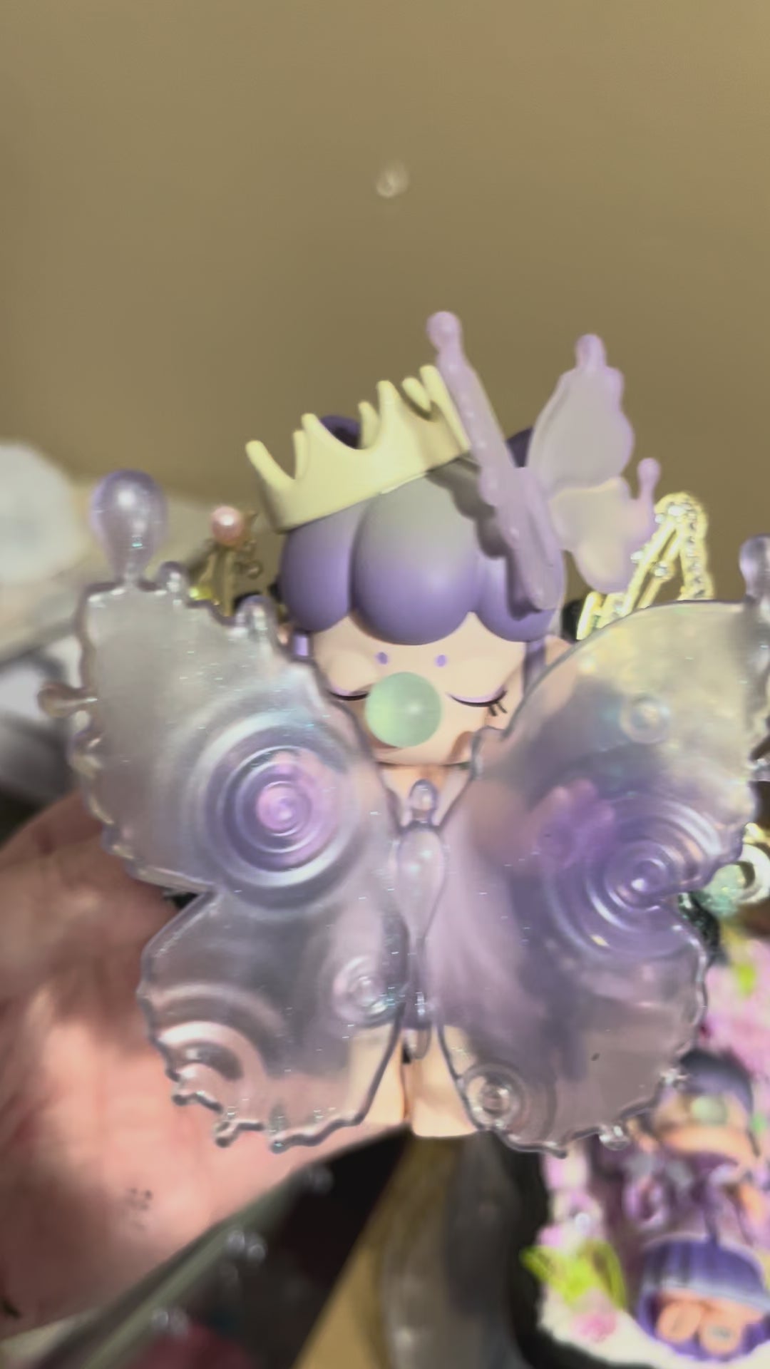 3D Fairy Girl Phone Clip and phone chain