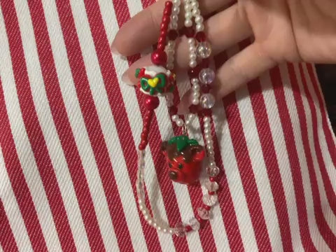Strawberry sweetness bag or phone decor