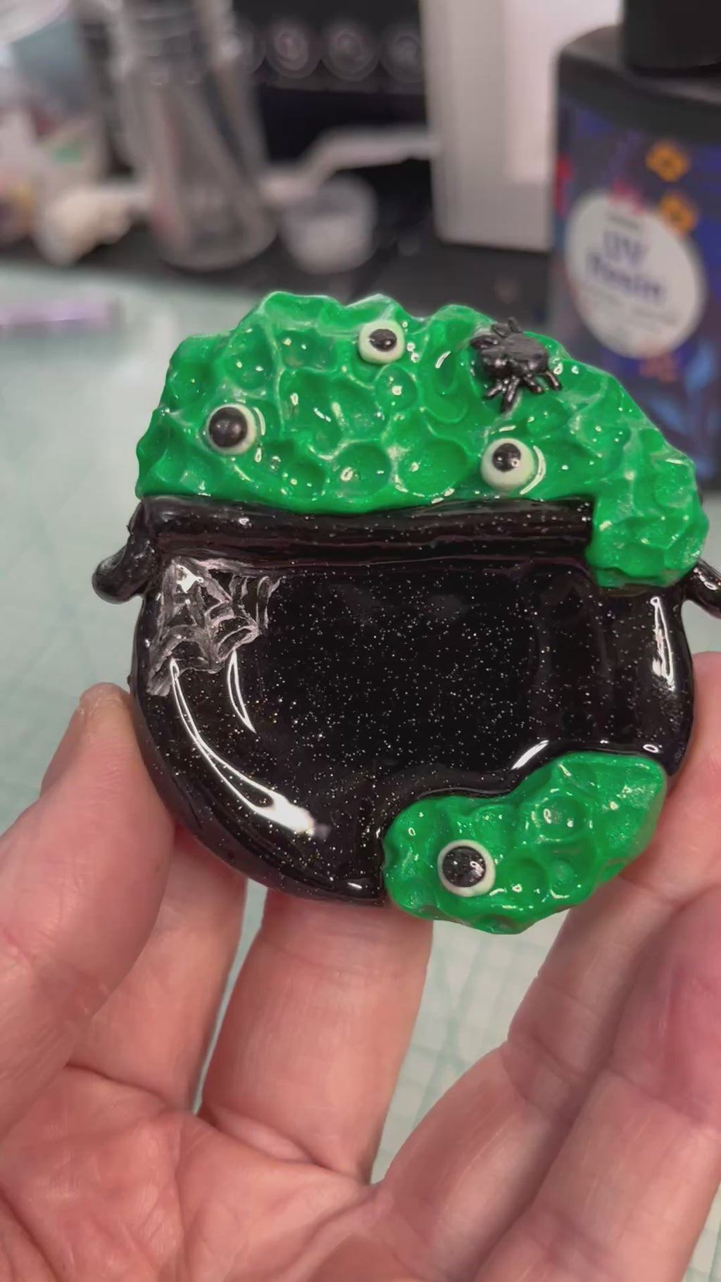 Cauldron Worry Stone
