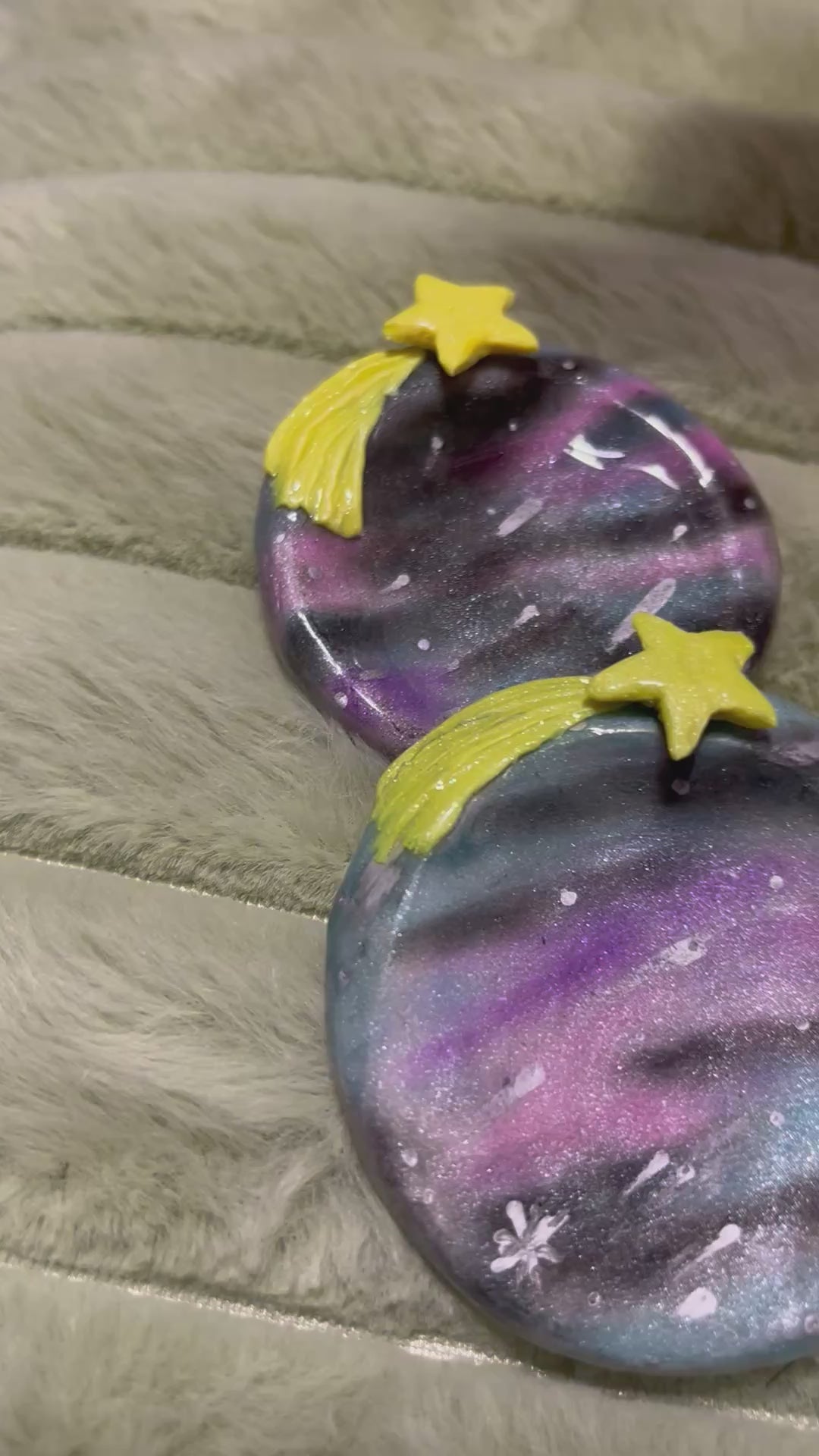Ashley’s shooting star worry fidget stone